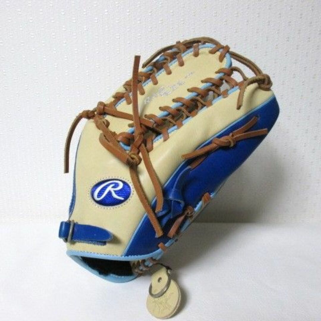 Rawlings(ローリングス)の☆ローリングス 軟式グラブ グローブ 外野手用 右投げ/ベージュ☆新品 スポーツ/アウトドアの野球(グローブ)の商品写真