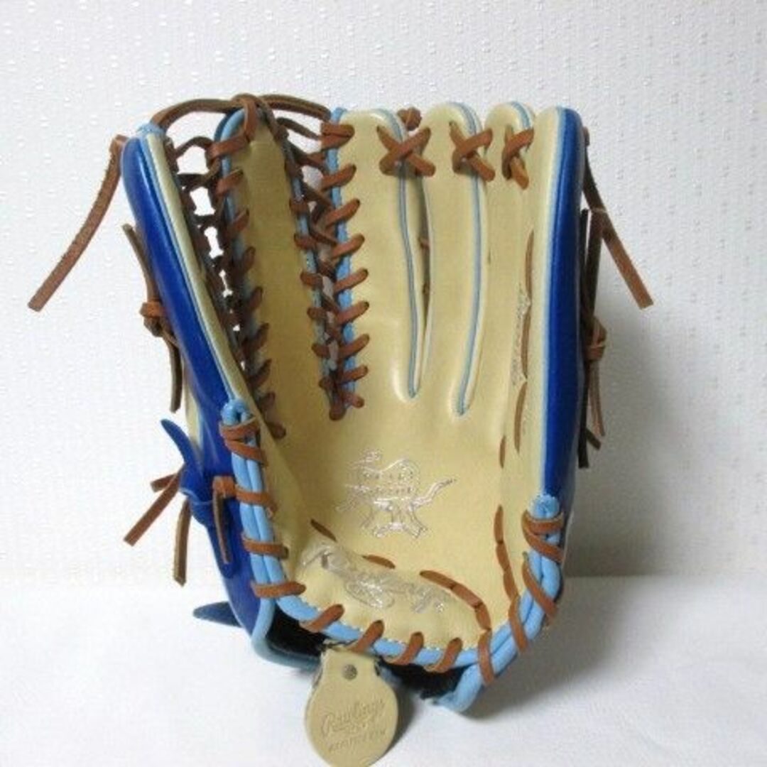 Rawlings(ローリングス)の☆ローリングス 軟式グラブ グローブ 外野手用 右投げ/ベージュ☆新品 スポーツ/アウトドアの野球(グローブ)の商品写真