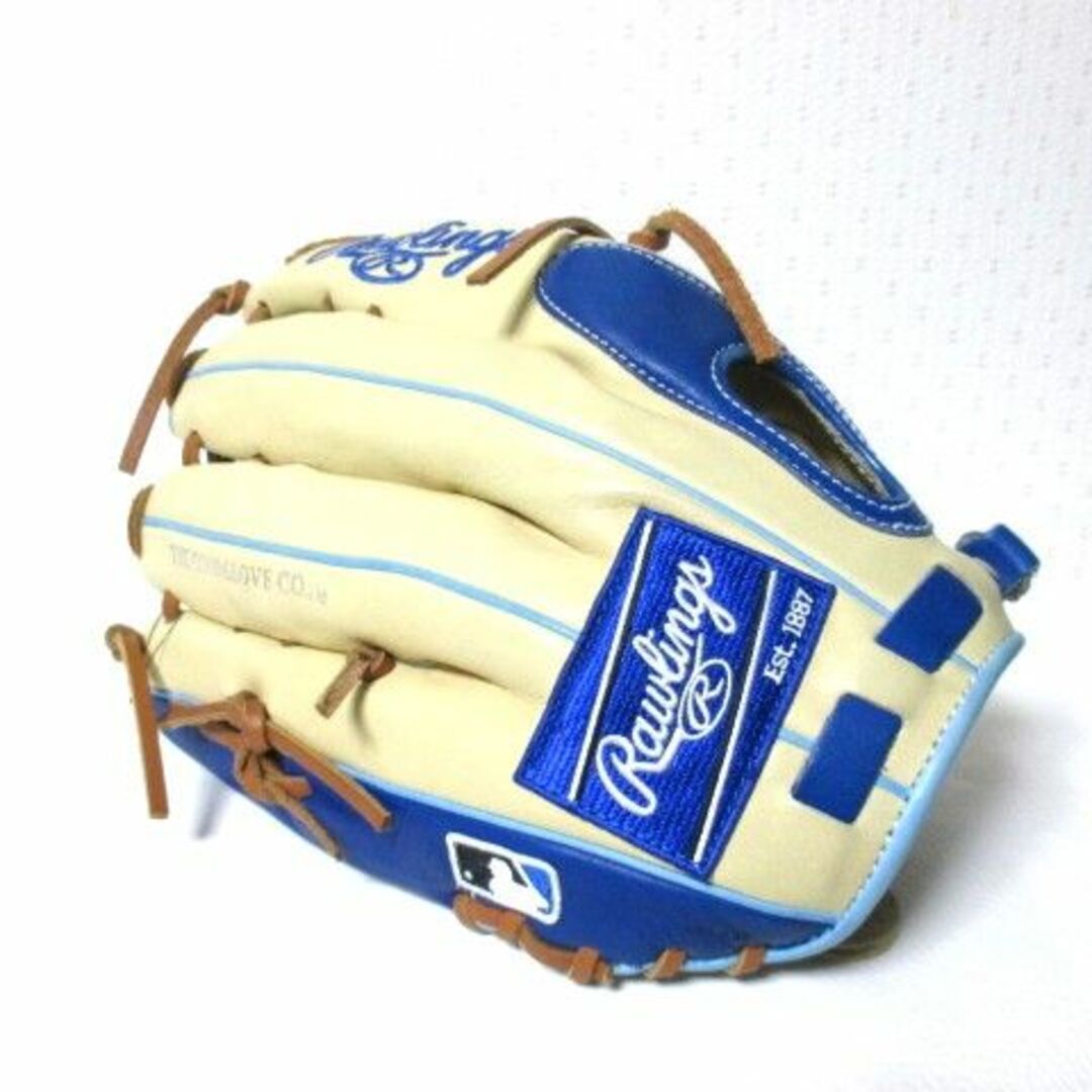 Rawlings(ローリングス)の☆ローリングス 軟式グラブ グローブ 外野手用 右投げ/ベージュ☆新品 スポーツ/アウトドアの野球(グローブ)の商品写真