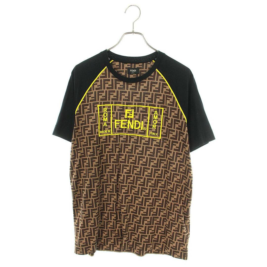 【美品】FENDI 半袖 ズッカ柄 Tシャツ