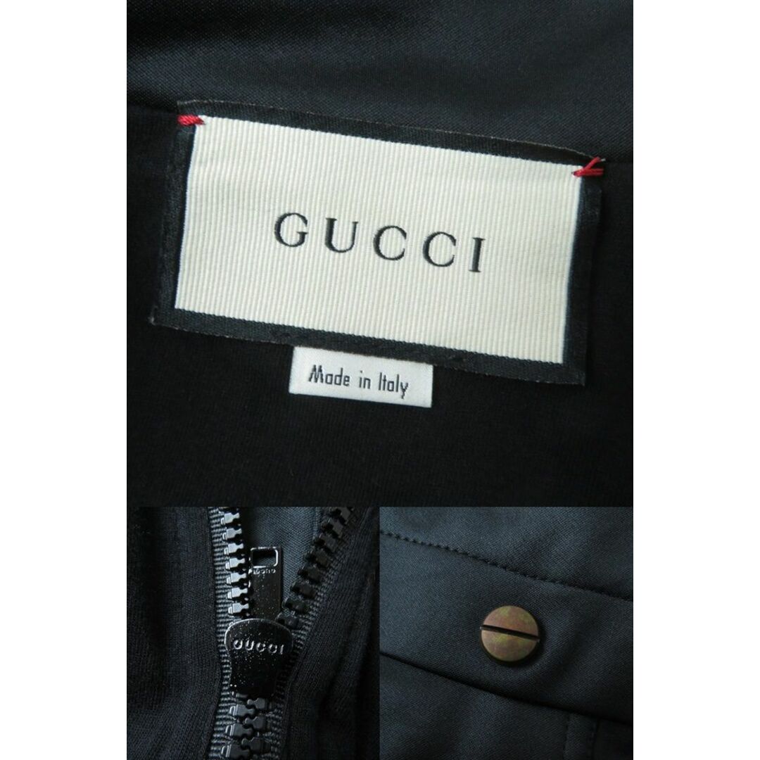 Gucci - 美品☆正規品 GUCCI グッチ 561959 バンドカラー 2WAY ロゴZIP