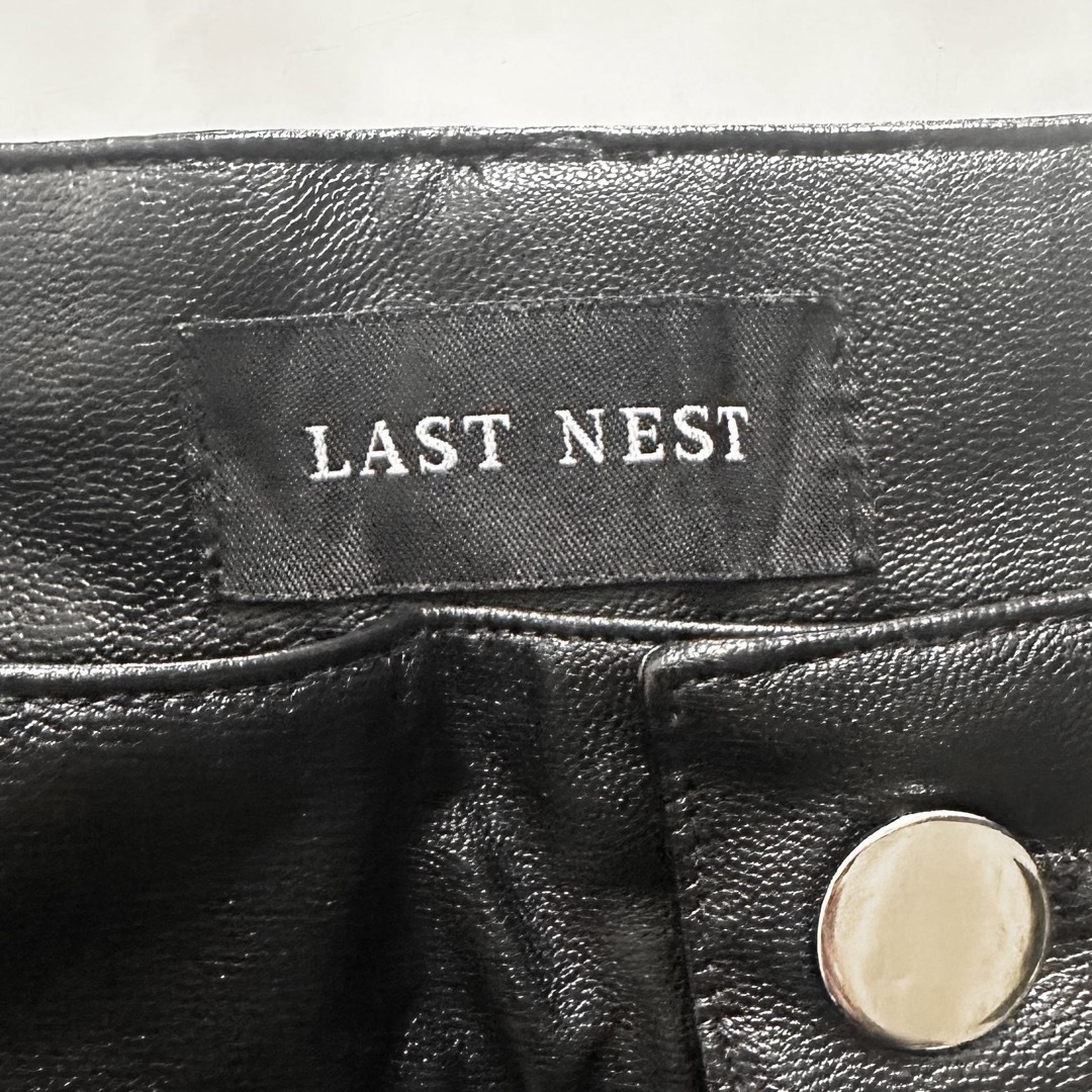 商品レビューを 【LASTNEST】ラストネスト レザーパンツ M YZERR着用