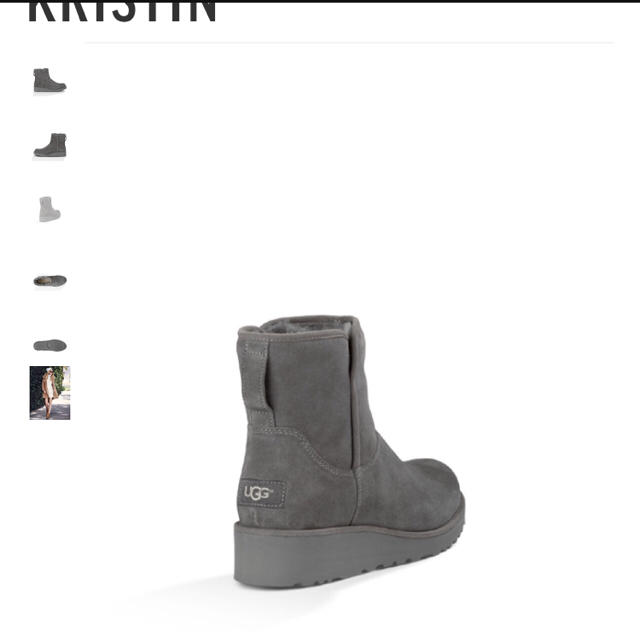 UGG(アグ)のUGG KRISTIN 未使用 グレー US5  レディースの靴/シューズ(ブーツ)の商品写真