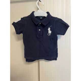 ポロラルフローレン(POLO RALPH LAUREN)のゆー様専用です。値下げ！ポロラルフローレン　ポロシャツ　ネイビー　サイズ80(Ｔシャツ)