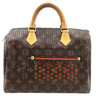 ヴィトン(LOUIS VUITTON) ハンドバッグ(レディース)（オレンジ/橙色系