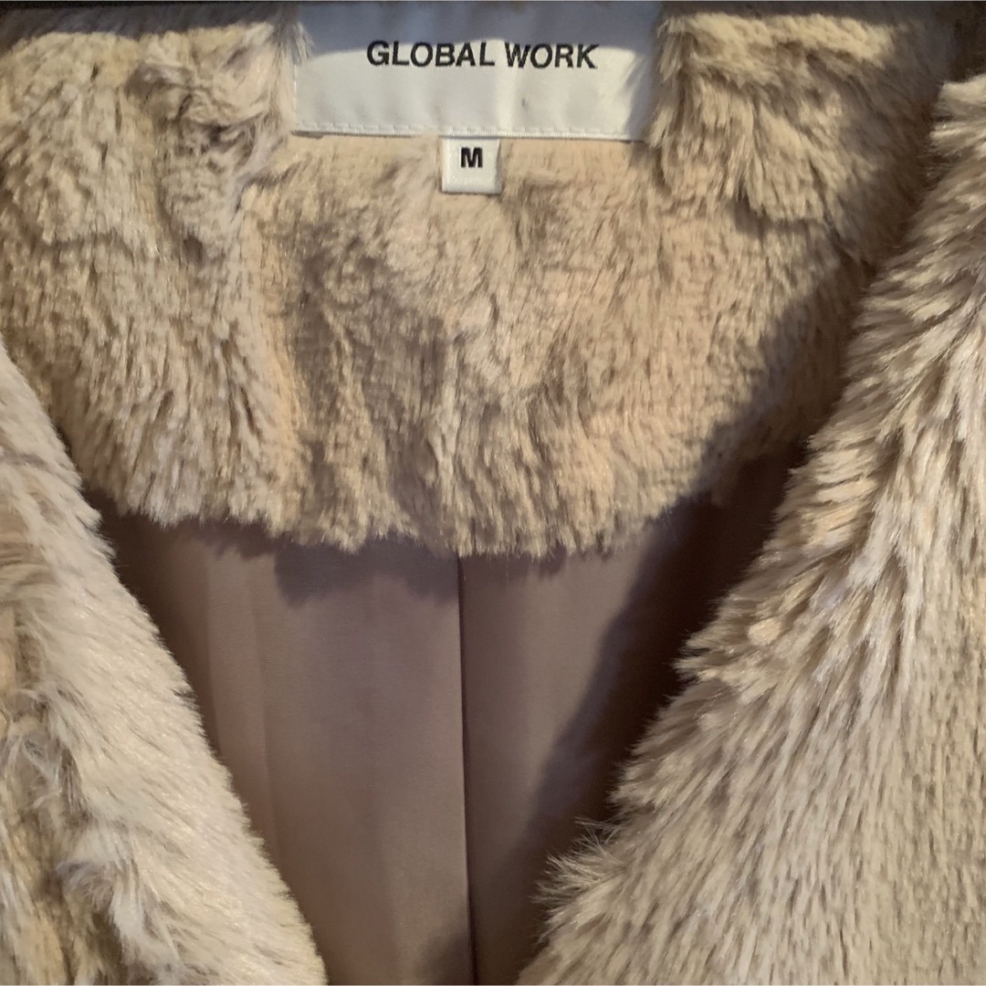 GLOBAL WORK(グローバルワーク)のグローバルワーク　M コート レディースのジャケット/アウター(ノーカラージャケット)の商品写真