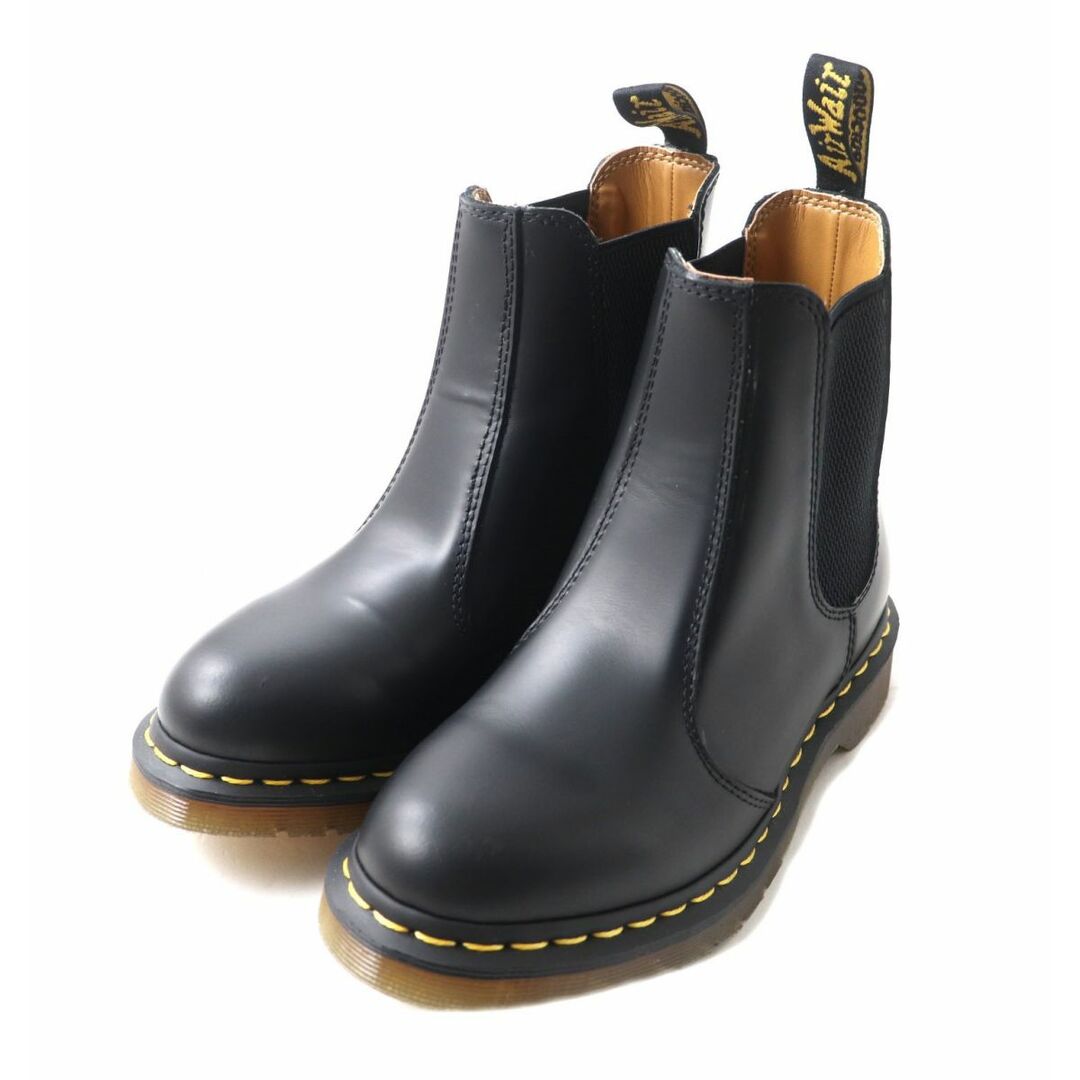 Dr.Martens(ドクターマーチン)の極美品★Dr.Martens ドクターマーチン 2976 YS サイドゴア レザー ブーツ／チェルシーブーツ レディース ブラック UK4 保管袋付 シンプル◎ レディースの靴/シューズ(ブーツ)の商品写真