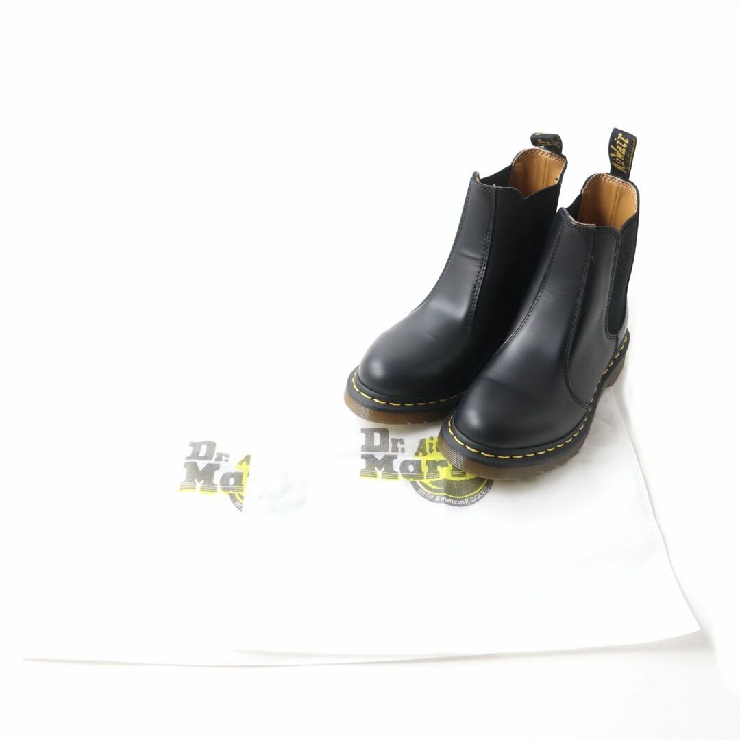 Dr.Martens(ドクターマーチン)の極美品★Dr.Martens ドクターマーチン 2976 YS サイドゴア レザー ブーツ／チェルシーブーツ レディース ブラック UK4 保管袋付 シンプル◎ レディースの靴/シューズ(ブーツ)の商品写真