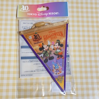 ディズニー(Disney)のハロウィン　ディズニー　ガーランド　40周年(キャラクターグッズ)