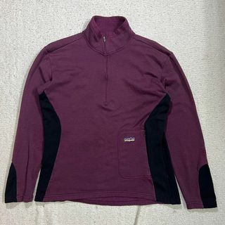 パタゴニア(patagonia)のpatagonia パタゴニア R1 プルオーバー フリース ジャケット 紫(ブルゾン)