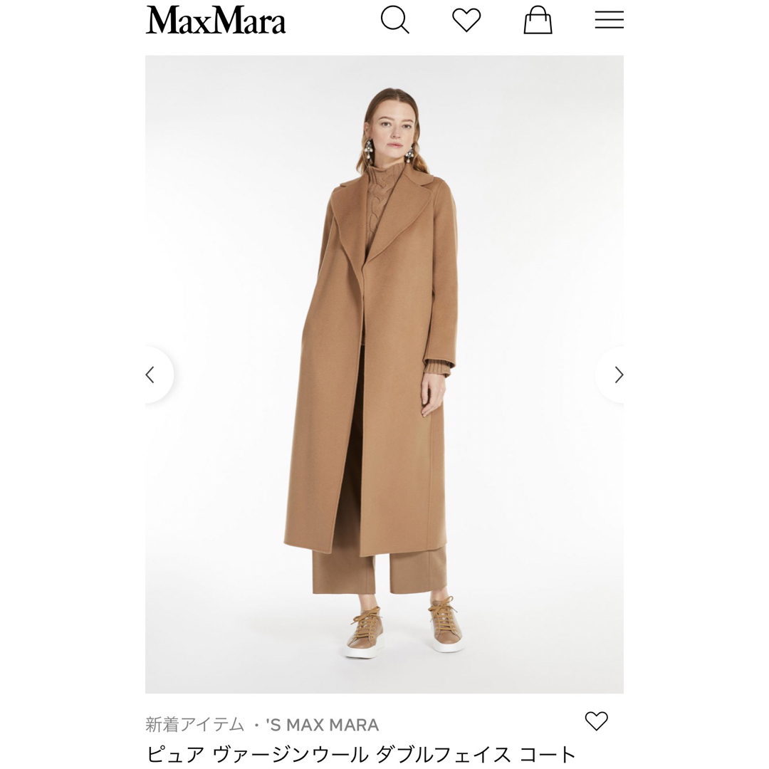 S Max Mara - 【新品/タグ付き】'S Max Mara ロングコート POLDO ...