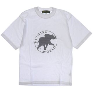 HUNTING WORLD ハンティングワールド コットン 半袖 Tシャツ #S - ホワイト gy