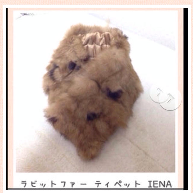 IENA(イエナ)のIENA ラビットファーティペット 新品 レディースのファッション小物(マフラー/ショール)の商品写真