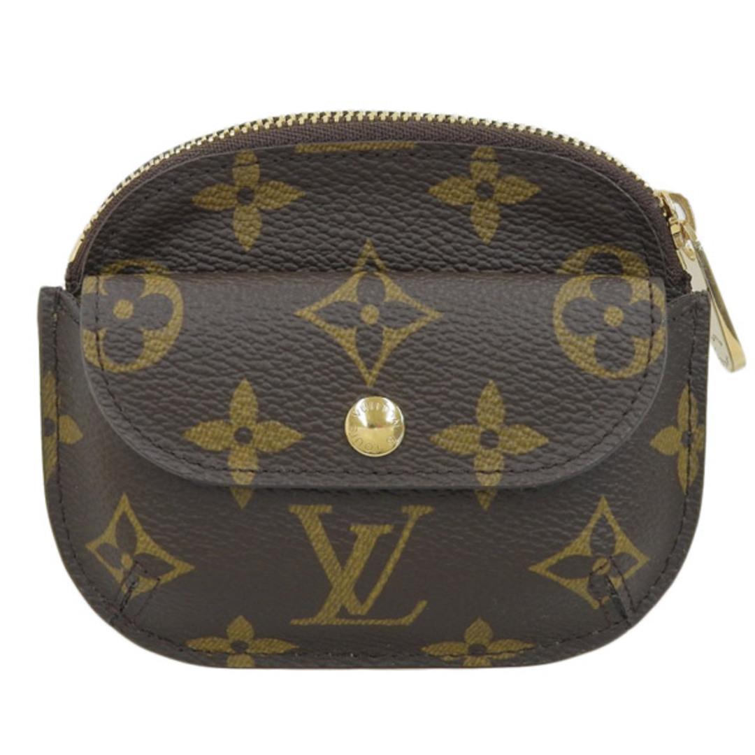 LOUIS VUITTON ルイヴィトン モノグラム ポルトモネ シリング コインケース M60025 ブラウン gy