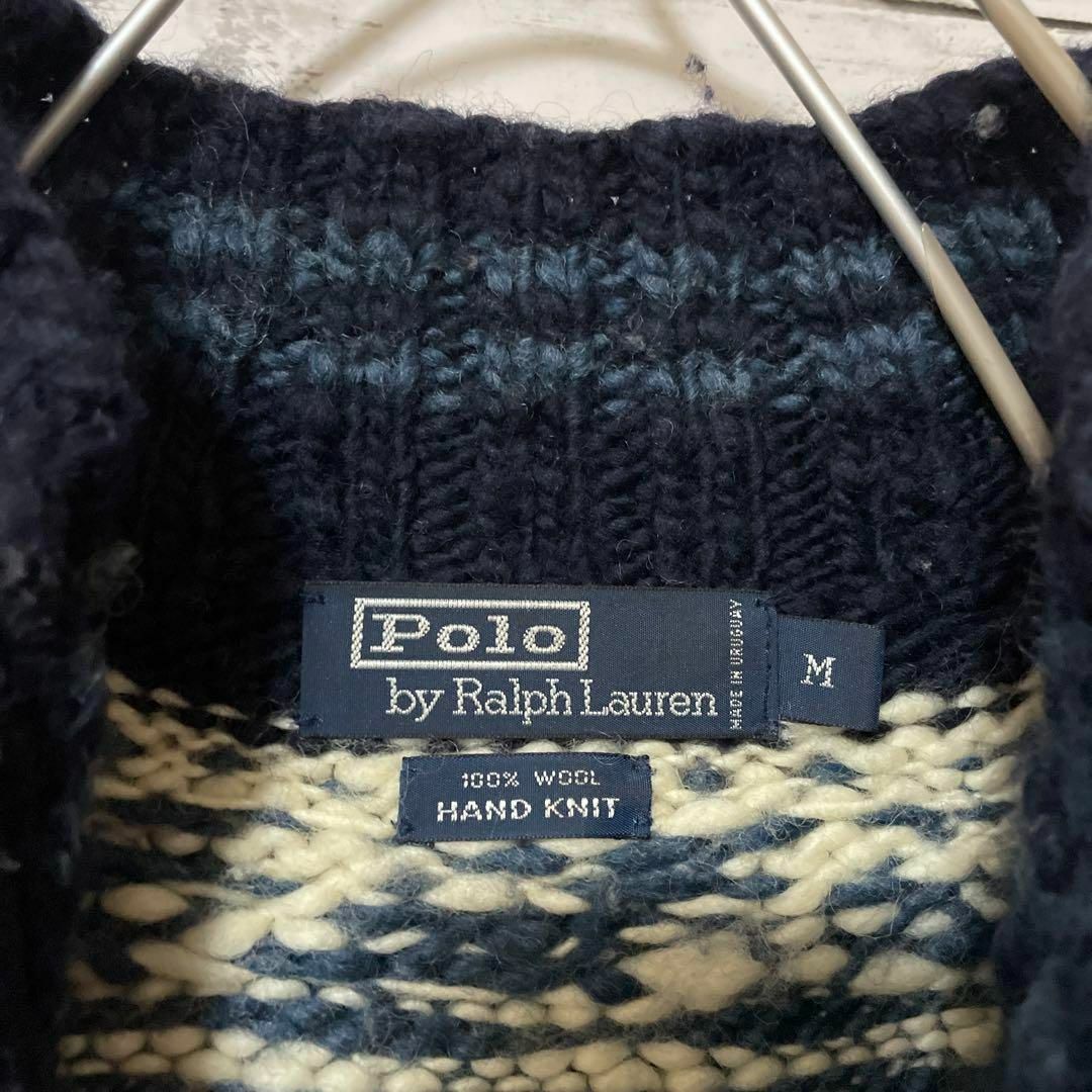 POLO RALPH LAUREN(ポロラルフローレン)のPolo by Ralph Lauren カウチンニットカーディガン 入手困難 メンズのトップス(カーディガン)の商品写真