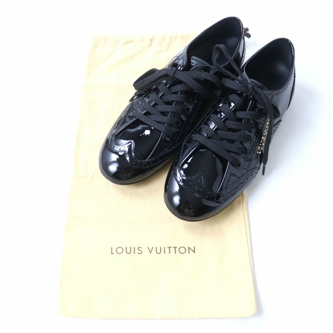 LOUISVUITON レザースニーカー　36