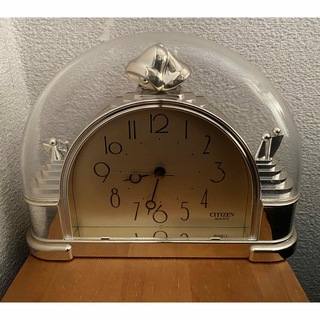 シチズン(CITIZEN)のリズム時計工業（株）　CITIZEN シチズン　置き時計　時計　ベル　天使　金(その他)