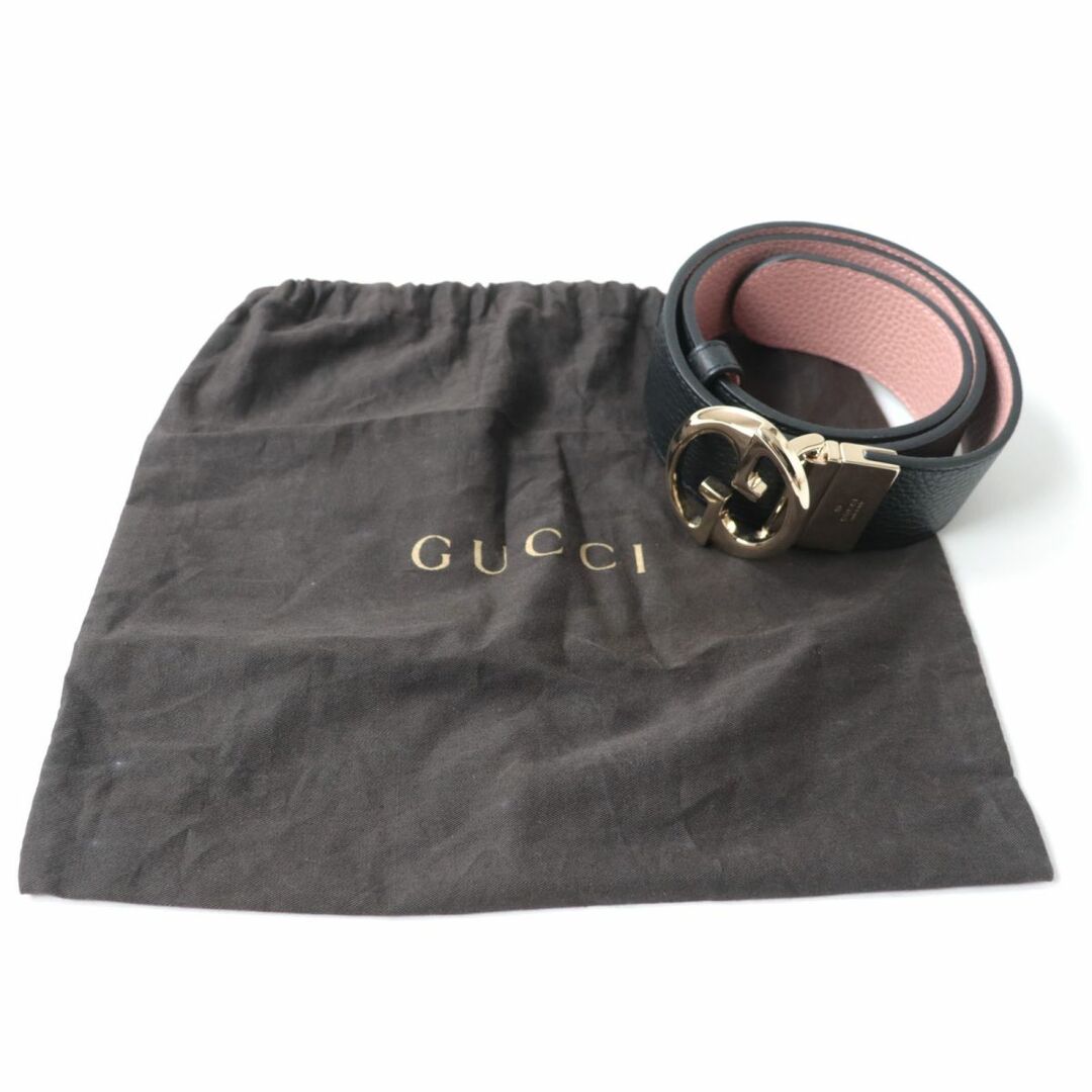 Gucci - 美品☆GUCCI グッチ 450000 GGロゴバックル リバーシブル