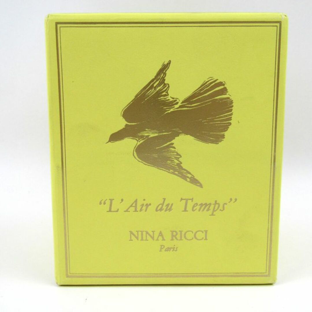 NINA RICCI(ニナリッチ)のニナリッチ 香水 レールデュタン 一羽鳩 クリスタル ラリックボトル 未開封 未使用 外装難有 レディース 15mlサイズ NINA RICCI コスメ/美容の香水(香水(女性用))の商品写真