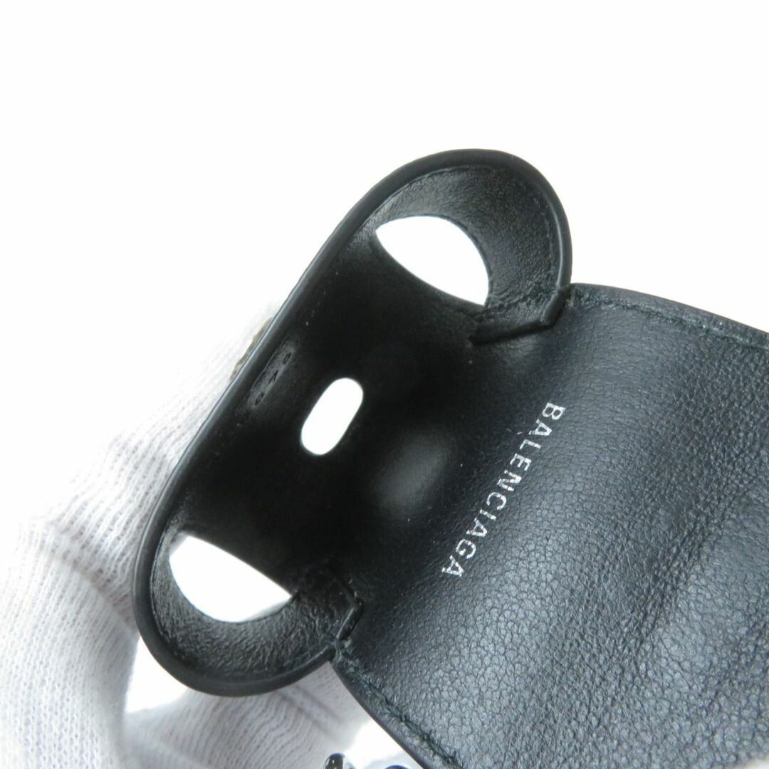 極美品☆BALENCIAGA バレンシアガ 655679 ロゴ入り レザー 極美品☆BALENCIAGA バレンシアガ 655679 ロゴ入り レザー