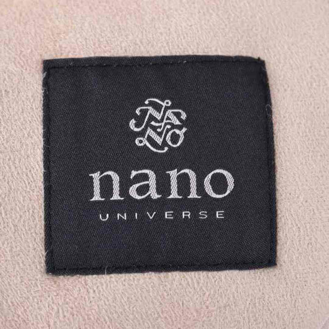 nano・universe(ナノユニバース)のナノユニバース ノーカラーコート 無地 アウター レディース Fサイズ ベージュ nano universe レディースのジャケット/アウター(その他)の商品写真