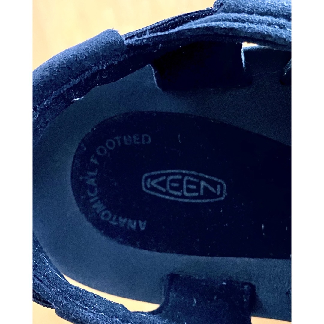 KEEN(キーン)の超美品☆KEEN キーン ユニーク スニーク 24.5 ブラック レディースの靴/シューズ(サンダル)の商品写真