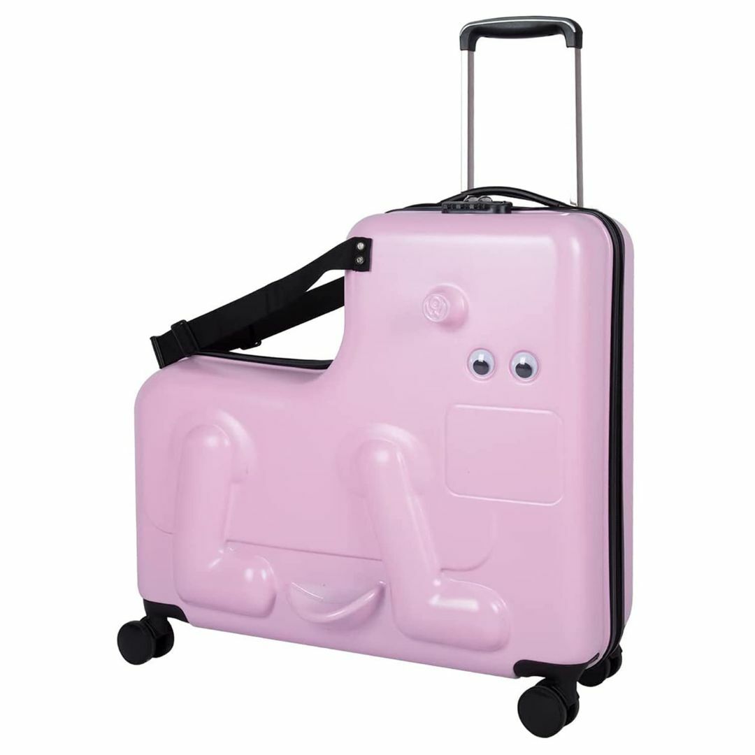 [Homraku] 子供用スーツケース乗れる 犬の形 キッズキャリーケース トラ