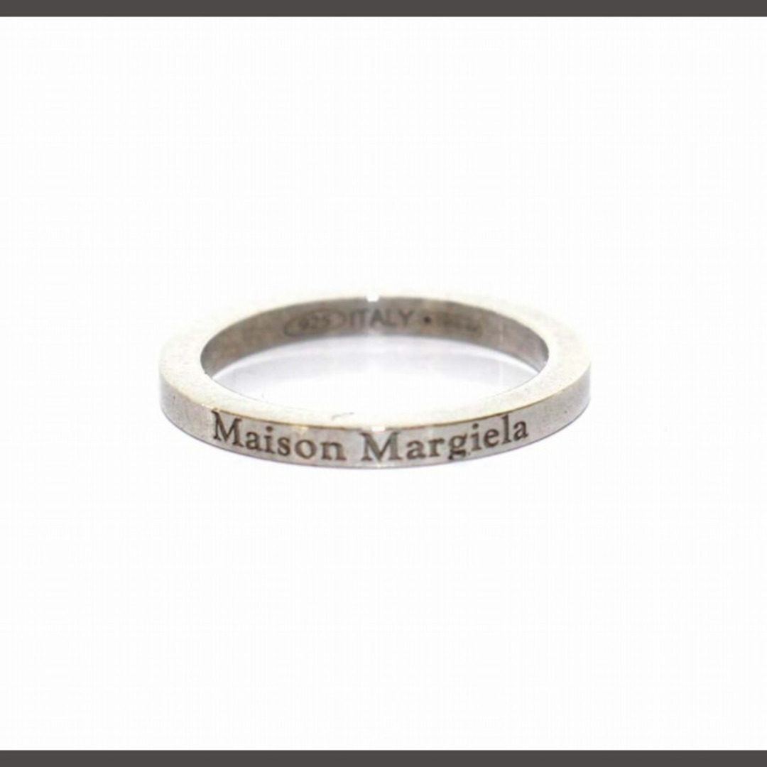 マルタンマルジェラ 11 22SS LOGO BAND RING リング 9号-