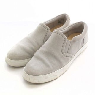 クラークス(Clarks)のclarks スリッポン シューズ スエード US7.5 23.5cm グレー(その他)