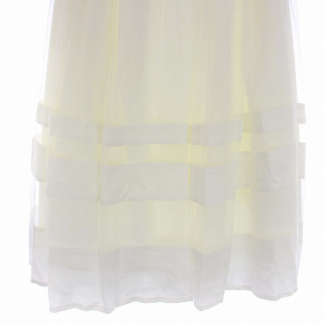 Chesty(チェスティ)のチェスティ Chesty 18SS チュールスカート フレアスカート XS 白 レディースのスカート(ロングスカート)の商品写真