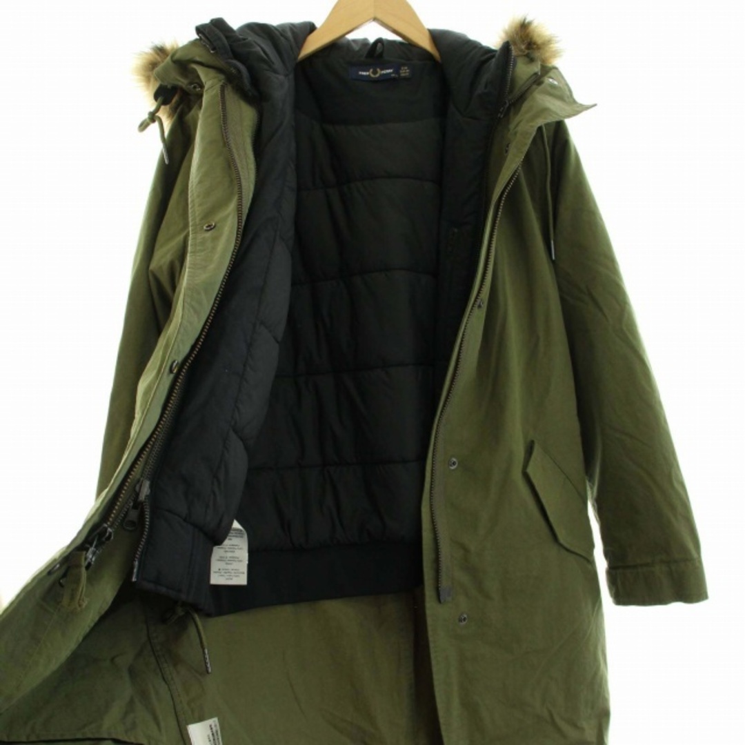 FRED PERRY - フレッドペリー ZIP IN LINER PARKA フィッシュ FRED PERRY - フレッドペリー ZIP IN LINER PARKA フィッシュ