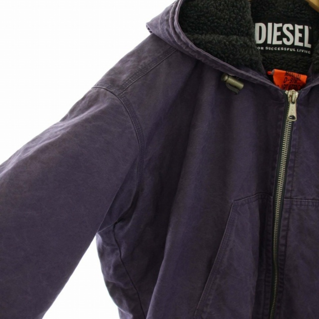 DIESEL(ディーゼル)のディーゼル ボアパーカー ジャケット G-KIM A04742 XXS 紫 レディースのジャケット/アウター(ブルゾン)の商品写真