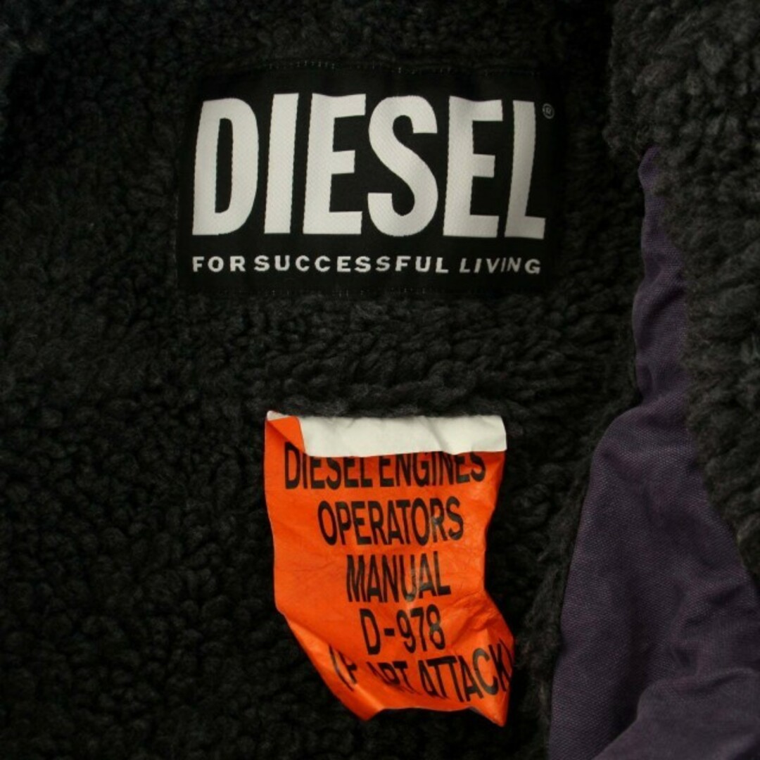 DIESEL(ディーゼル)のディーゼル ボアパーカー ジャケット G-KIM A04742 XXS 紫 レディースのジャケット/アウター(ブルゾン)の商品写真