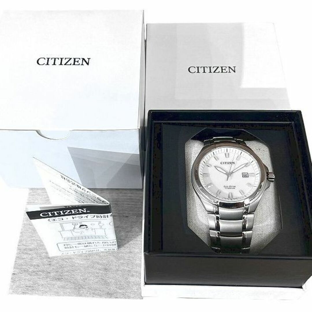 CITIZEN - 新品 シチズン BM7430-89A チタン エコドライブ ソーラー ...