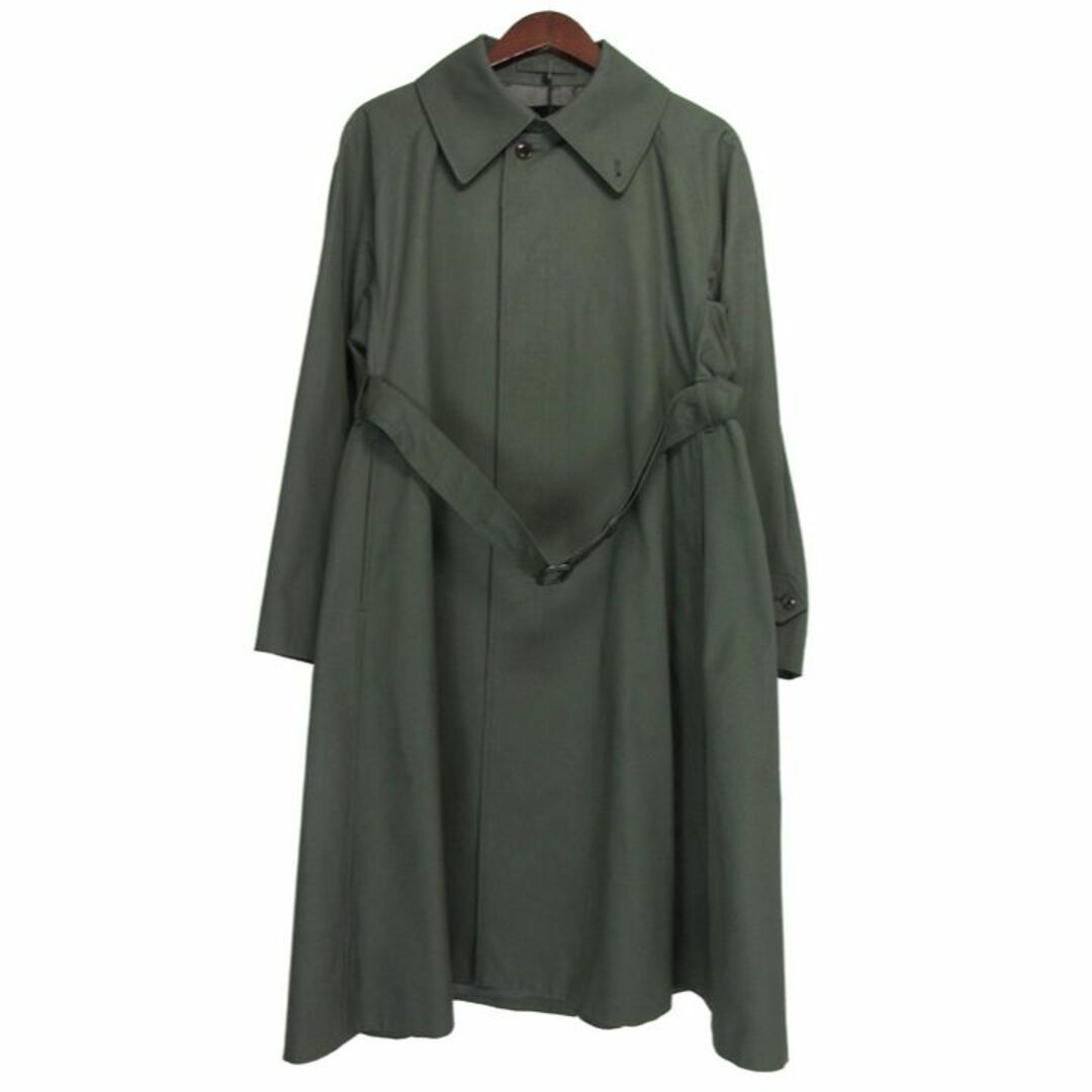 ラッドミュージシャン LAD MUSICIAN ■ 【  GABA SOUTIEN COLLAR COAT 2221 350 】 ギャバ ステンカラー コート 29454