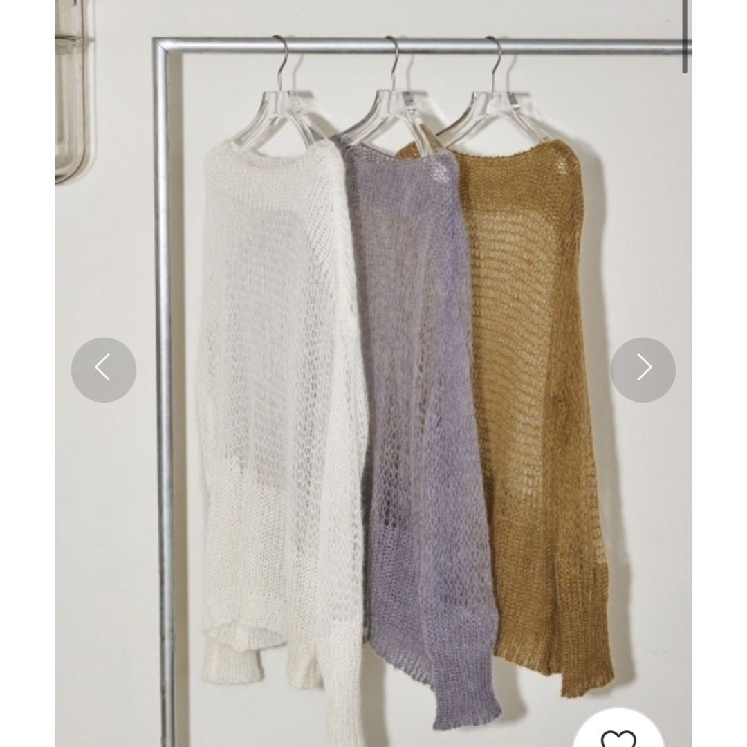 TODAYFUL(トゥデイフル)のTODAYFUL  Lowgauge Mohair Knit レディースのトップス(ニット/セーター)の商品写真