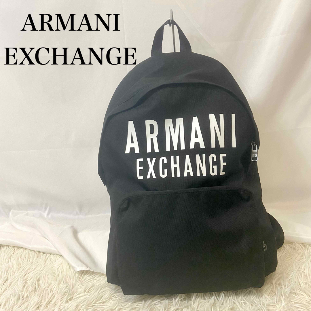 【新品未使用】ARMANI EXCHANGE リュック　ブラック