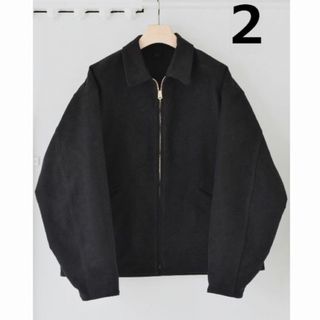 コモリ(COMOLI)の23AW comoli モールスキンジップショートジャケット　size2(ブルゾン)