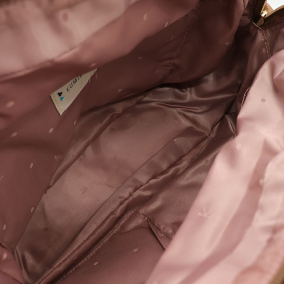 kumikyoku（組曲）(クミキョク)のクミキョク ショルダーバッグ 未使用 フェイクレザー トートバッグ 肩掛け ブランド 鞄 レディース ブラウン 組曲 レディースのバッグ(ショルダーバッグ)の商品写真