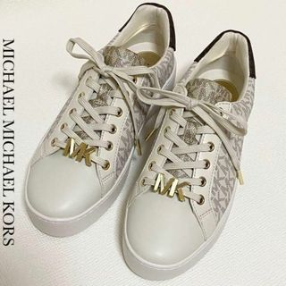 マイケルコース(Michael Kors)のMICHAEL MICHAEL KORS マイケルコース MK ロゴ スニーカー(スニーカー)