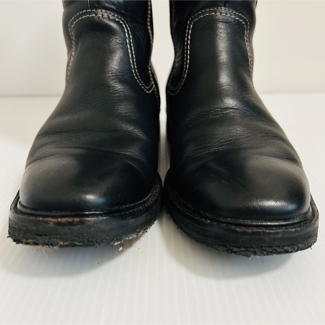 REGAL - 【美品】REGAL リーガル 23cm サイドジップ ロングブーツ 黒