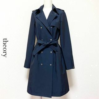 セオリー(theory)の【定価7.2万】theory セオリー キルティングライナー ロングコート 美品(ロングコート)