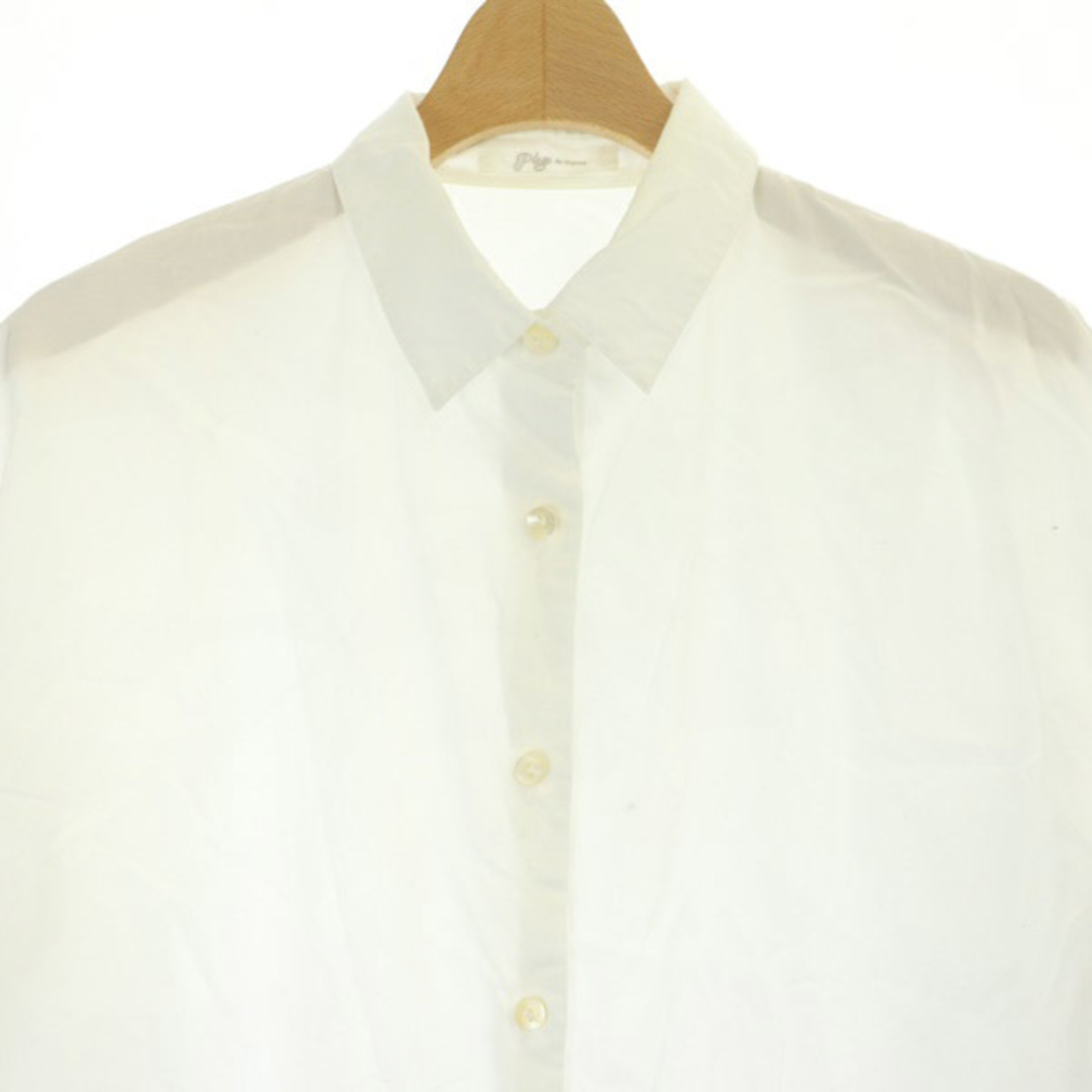 プラージュ half sleeve シャツ ブラウス ビッグシャツ 半袖 白 plage ♡シャツ