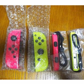 【新品未使用】Switch Joy-Con ネオンピンク ／ネオンイエロー(携帯用ゲーム機本体)