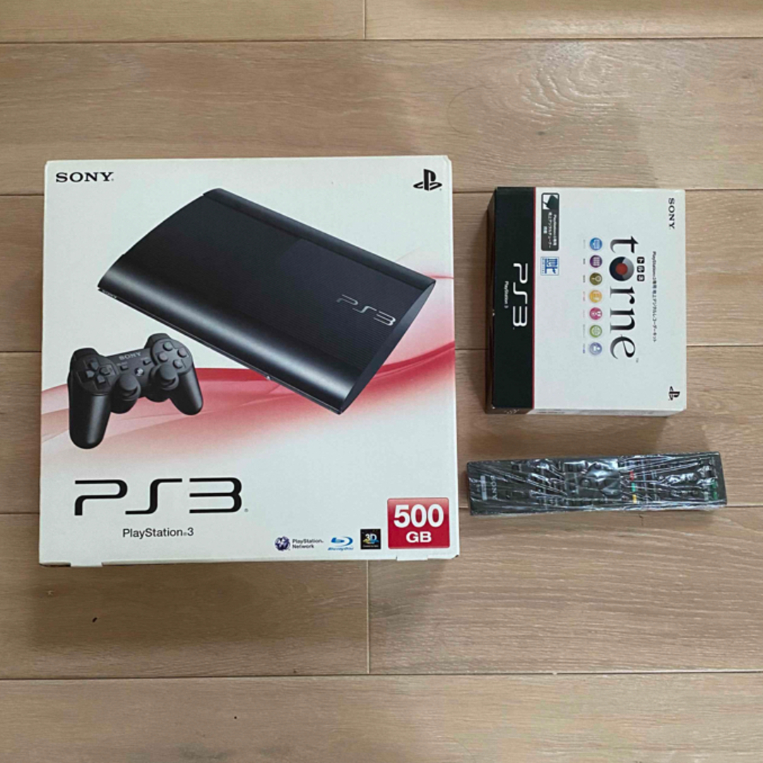 PS3(CECH-4000C) 500GB＋torne＋BDリモコン