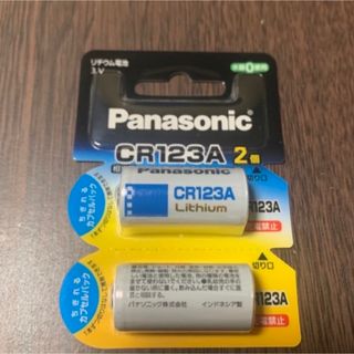 パナソニック(Panasonic)のパナソニック CR123A／2P(2コ入)リチウム電池(その他)