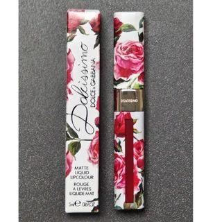 ドルチェアンドガッバーナビューティ(DOLCE & GABBANA BEAUTY)の【未使用】D&G ドルガバ  ドルチェシモ マット リキッド リップカラー 8(口紅)