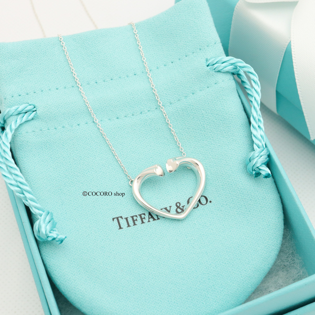 【極美品】TIFFANY&Co. テンダネス ハート ネックレス