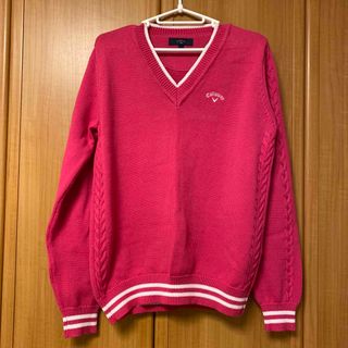 試着のみ美品!Callaway golf キャロウェイ ニット セーター M