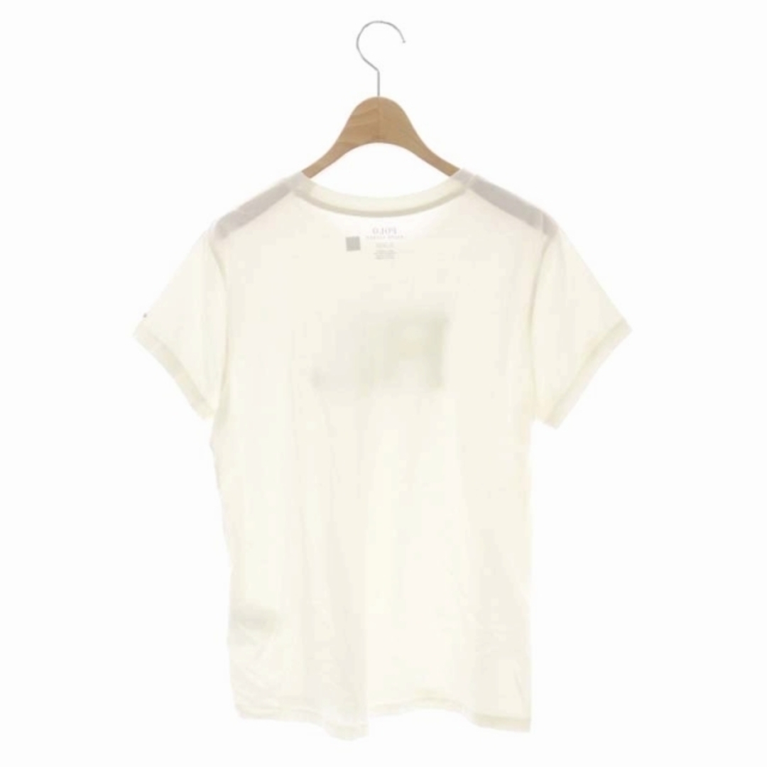 POLO RALPH LAUREN(ポロラルフローレン)のポロ ラルフローレン RLロゴレザーパッチ クルーネックTシャツ 半袖 M レディースのトップス(Tシャツ(半袖/袖なし))の商品写真